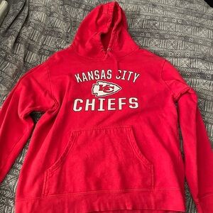 Mens kansas city chiefs hoodie sweatshirt large